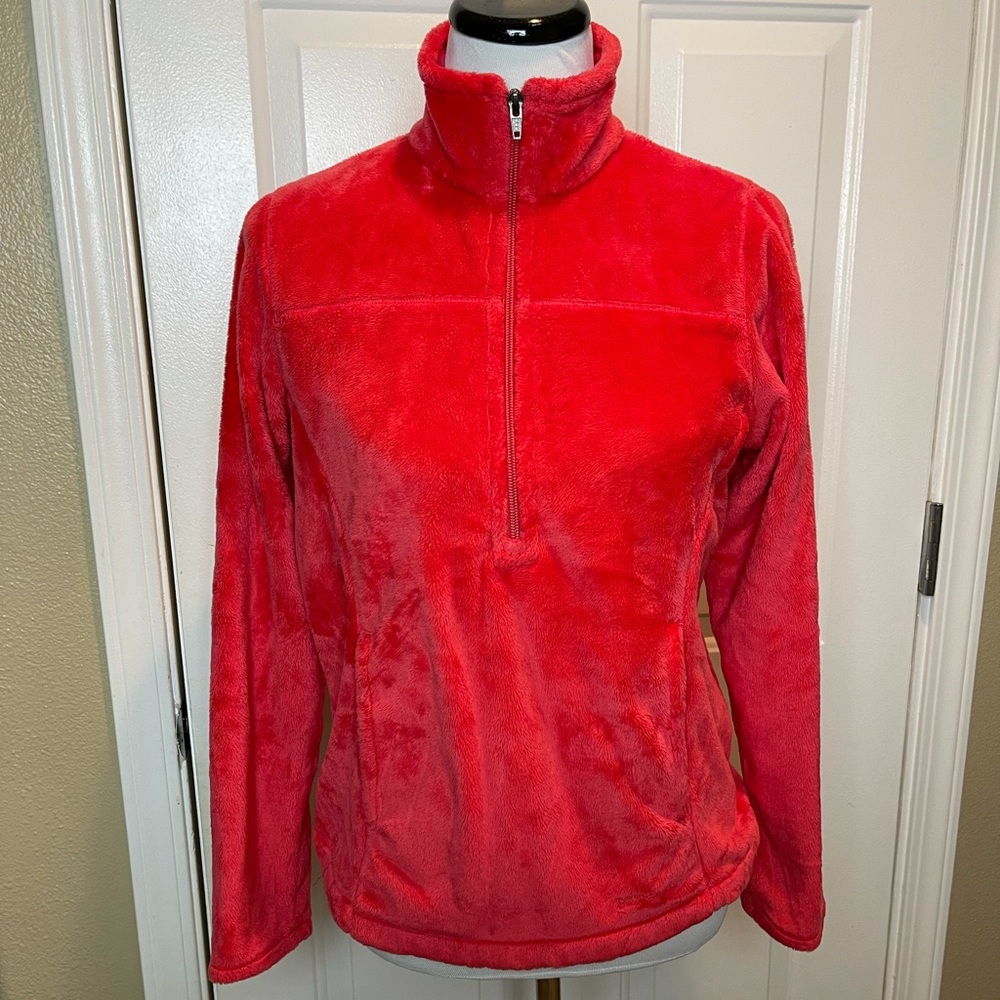 Patagonia 1/4 Zip Coral Super Soft Fleece Pullover